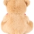 Brubaker Teddy Plüschbär mit Herz Rot Beige - Du bist das Beste was Mir je passiert ist - 25 cm - Teddybär Plüschteddy Kuscheltier Schmusetier - Braun Hellbraun - 3