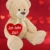 BRUBAKER XXL Teddybär 100 cm groß Beige mit einem Ich Liebe Dich Herz Stofftier Plüschtier Kuscheltier - 7