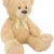 Brubaker XXL Teddybär 100 cm groß - Beige - Stofftier Plüschtier Kuscheltier - 1