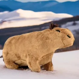 Capy Capybara-Plüschtier – realistischer, kuscheliger Meerschweinchen-Freund