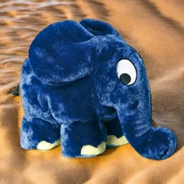 Elefant "Die Sendung mit der Maus" Plüschtier 19cm - Schmidt Spiele 42189