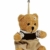Euro Souvenirs Schlüsselanhänger Teddybär Trachtenmädchen braun 12 cm Plüsch - 