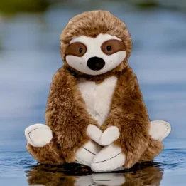 Faultier Slobby - Klettverschluss Schlenker 25cm braun Plüschtier Wild Friends - NICI 48393