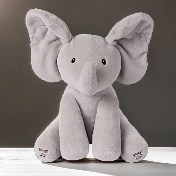 Flappy der Elefant - Interaktives Kuscheltier 30cm - GUND 6053047