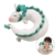 GXFLO Anime Cute White Dragon Nackenkissen U-Förmigen Travel Pillow-Puppe Plüschtier White Dragon Nackenkissen, Weichem Plüsch Drache Gefüllte Puppe - 2