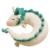 GXFLO Anime Cute White Dragon Nackenkissen U-Förmigen Travel Pillow-Puppe Plüschtier White Dragon Nackenkissen, Weichem Plüsch Drache Gefüllte Puppe - 1