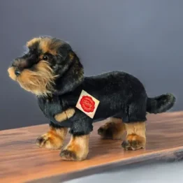 Hund Rauhaardackel Kuscheltier Plüschtier 28cm - Teddy Hermann 91923