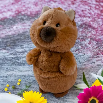 Kuscheltier Quokka-Mola 15cm – Nachhaltiges Plüschtier zum Kuscheln