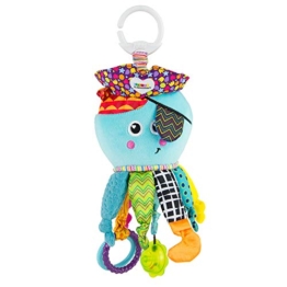 Lamaze Baby Spielzeug Captain Calamari, die Piratenkrake Clip & Go - hochwertiges Kleinkindspielzeug - Greifling Anhänger zur Stärkung der Eltern-Kind-Bindung - ab 0 Monate - 1