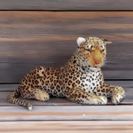 Leopard XXL Raubkatzen-Kuscheltier Stofftier Plüschtier 110cm