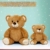 MilaBoo kuschelweicher Teddybär klein 20 cm I Kuscheltier Baby in beige inkl. Postkarte I Liebevoll designter Kuschelbär zum Verlieben I super weiches Plüschtier zum Verschenken - 6