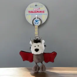 NICI Fledermaus 7cm Talisminis – Fledermaus Kuscheltieranhänger mit Schlüsselring