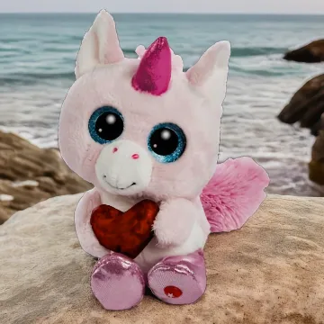 NICI Glubschis Einhorn Wubby Wub – Magischer Kuschelfreund 15cm