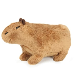 Niedlichen Capybara Plüschtier,Simulation Tier Capybara Puppen Gefüllt,Nette Nagetier Plüschtier Tier Puppe, Super weiche gefüllte Spielzeug Plüsch Kissen Großes Geburtstagsgeschenk für Kinder - 1
