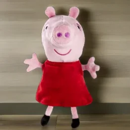 Peppa Wutz Kuscheltier mit Sound - Weiche Plüschfigur 15cm