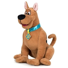 Play by Play Scooby DOO Plüsch 30 cm / 11'80'' Superweiche Qualität (Mod. 760018963), Scooby DOO mit Offenem Mund, One Size - 1