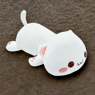 Shownicer Kawaii Katze Plüschkissen – Flauschiger Kuschelfreund 65cm