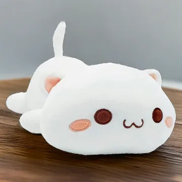 Shownicer Kawaii Katze Plüschtier Flauschig 30cm