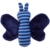 sigikid, Mädchen und Jungen, Greifling Schmetterling, Blau, 41180 - 4