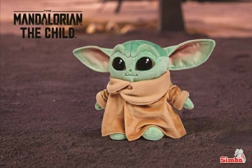 Simba 6315875778 – Disney Mandalorian, 25cm Plüschfigur, The Child, Baby Yoda, ab den ersten Lebensmonaten geeignet - 2