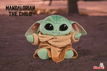 Simba 6315875778 – Disney Mandalorian, 25cm Plüschfigur, The Child, Baby Yoda, ab den ersten Lebensmonaten geeignet - 3