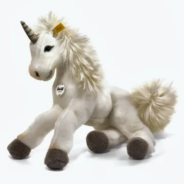 Starly Einhorn Weiss Schlenkertier 35cm - Steiff 015045