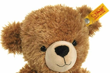 Steiff Kuscheltier Teddybär Happy, Süßes Stofftier mit Namen, Jungen, Mädchen & Babys ab 0 Monaten, Kuschelbär braun, 40 cm klein, 012617 - 2