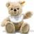 Steiff Kuscheltier Teddybär zur Geburt, Süßes Stofftier, Jungen, Mädchen & Babys ab 0 Monaten, Plüschtier, Lätzchen zum Besticken, 30 cm klein, 241215 - 1