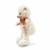 Steiff Lilly Schlenker-Teddybär - 28 cm - Teddybär mit roter Schleife - Kuscheltier für Kinder - weich & waschbar - Creme (111556) - 2
