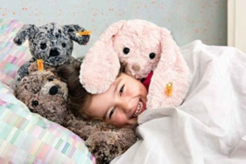 Steiff Tilda Hase - 30 cm - Plüschhase mit Schlappohren - Kuscheltier für Kinder - Soft Cuddly Friends - beweglich & waschbar - rosa (080623) - 3