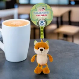 Talisminis Fuchs Kuscheltieranhänger mit Schlüsselring - NICI 47552