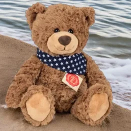 Teddybär mit Sternchen-Halstuch 30cm Kuscheltier - Teddy Hermann 91362