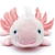 Uni-Toys - Axolotl - 32 cm (Länge) - Plüsch-Wassertier - Plüschtier, Kuscheltier - 5