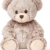 Uni-Toys - Teddybär, superweich (hellbraun) - 24 cm (Höhe) - Plüsch-Bär, Teddy - Plüschtier, Kuscheltier - 1