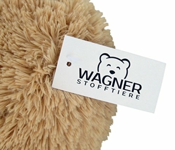 Wagner 9050 - Riesen XXL Teddybär 170 cm groß in hell-braun - Plüschbär Kuschelbär Teddy Bär in beige 1,70 m - 6
