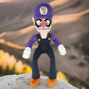 Waluigi Plüschfigur 34cm – Kuscheliger Held aus Super Mario ALLSTAR COLLECTION