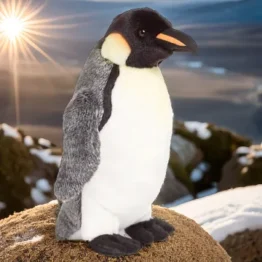 WWF Plüsch Kaiserpinguin realistisch gestaltetes Kuscheltier 33cm groß & wunderbar weich